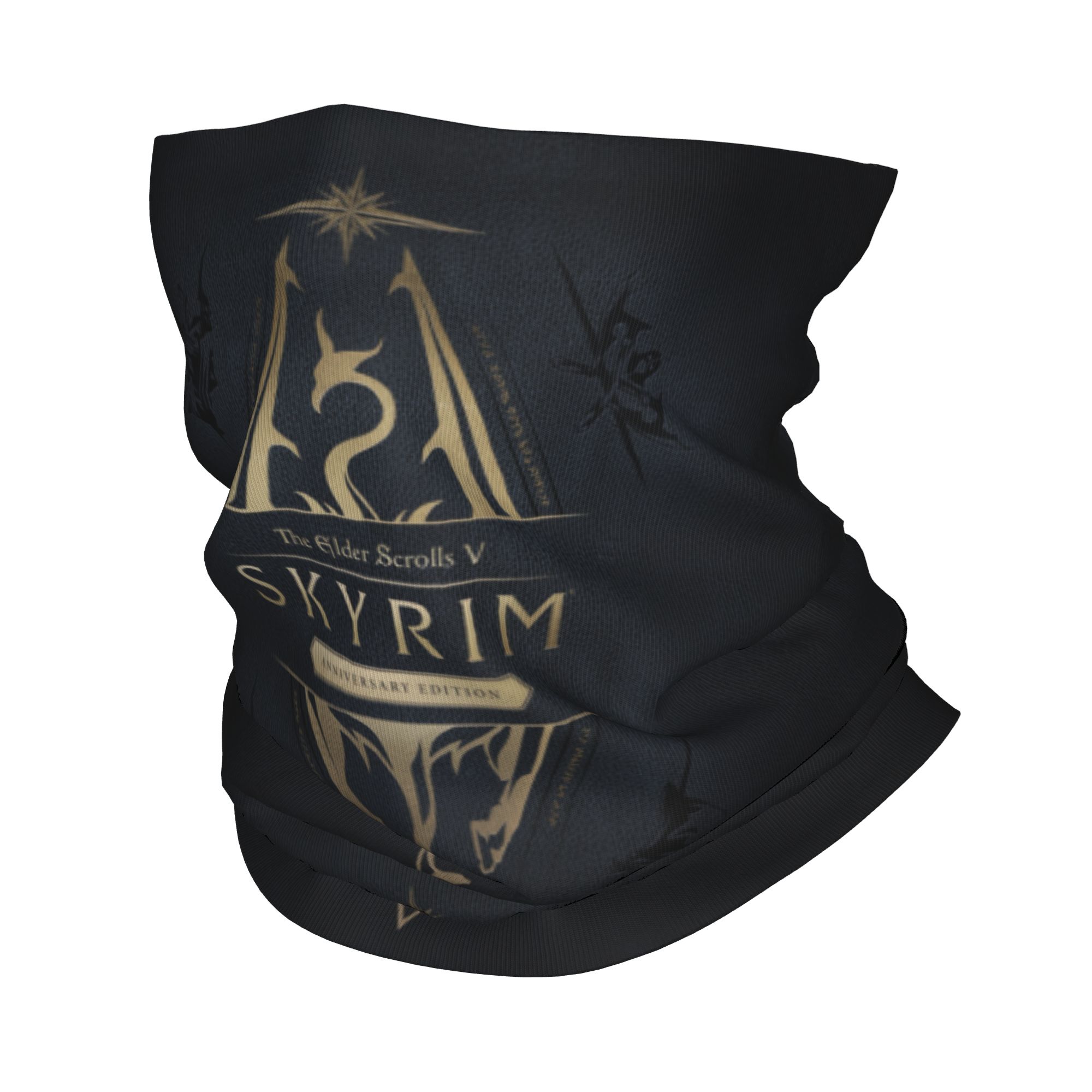 Trekking Gaiters - Custom Skyrim Logo Bandana Winter Neck