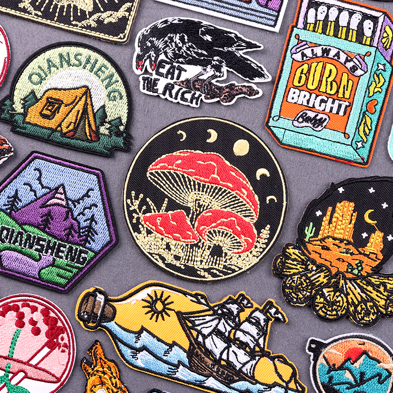 Outdoor Camping Show - Wilderness Outdoor Sewing Embroidery Patch Iron