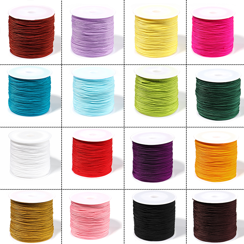 Paracord Bracelet - 90M/Roll 0.8mm Nylon Thread Cord Chinese