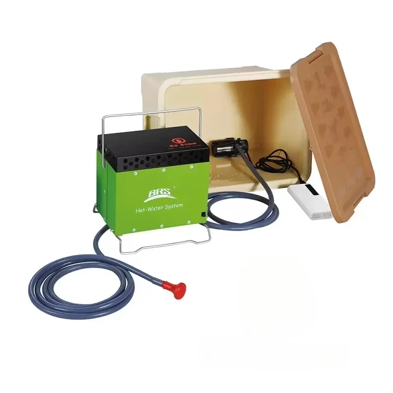 BRS-93 BRS-93A New Outdoor Cam - مراجعة Outdoor Camping Hot Water Shower وسعره