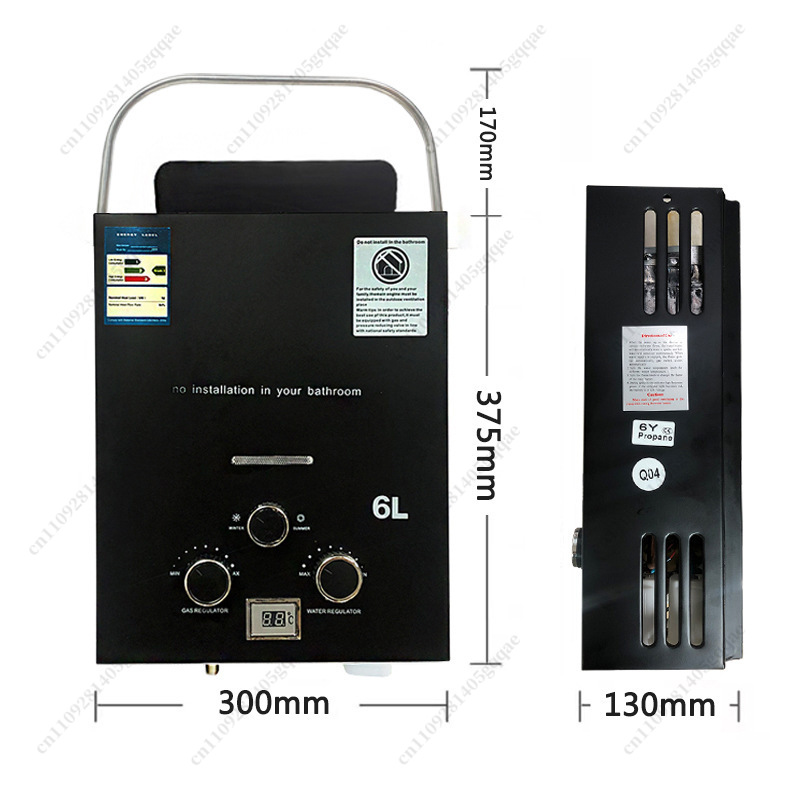 Propane Gas Tankless Water Hea - مراجعة Outdoor Camping Hot Water Shower وسعره
