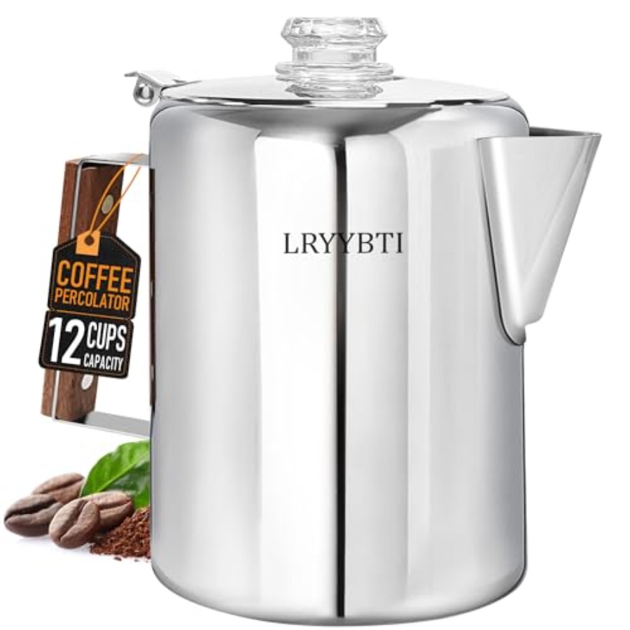 Percolator Coffee Pot Stainles - مراجعة Camp Percolator Coffee وسعره