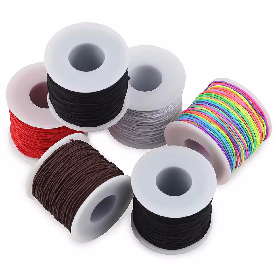 Rainbow Elastic Beading Cord,  - مراجعة Paracord Bracelet وسعره