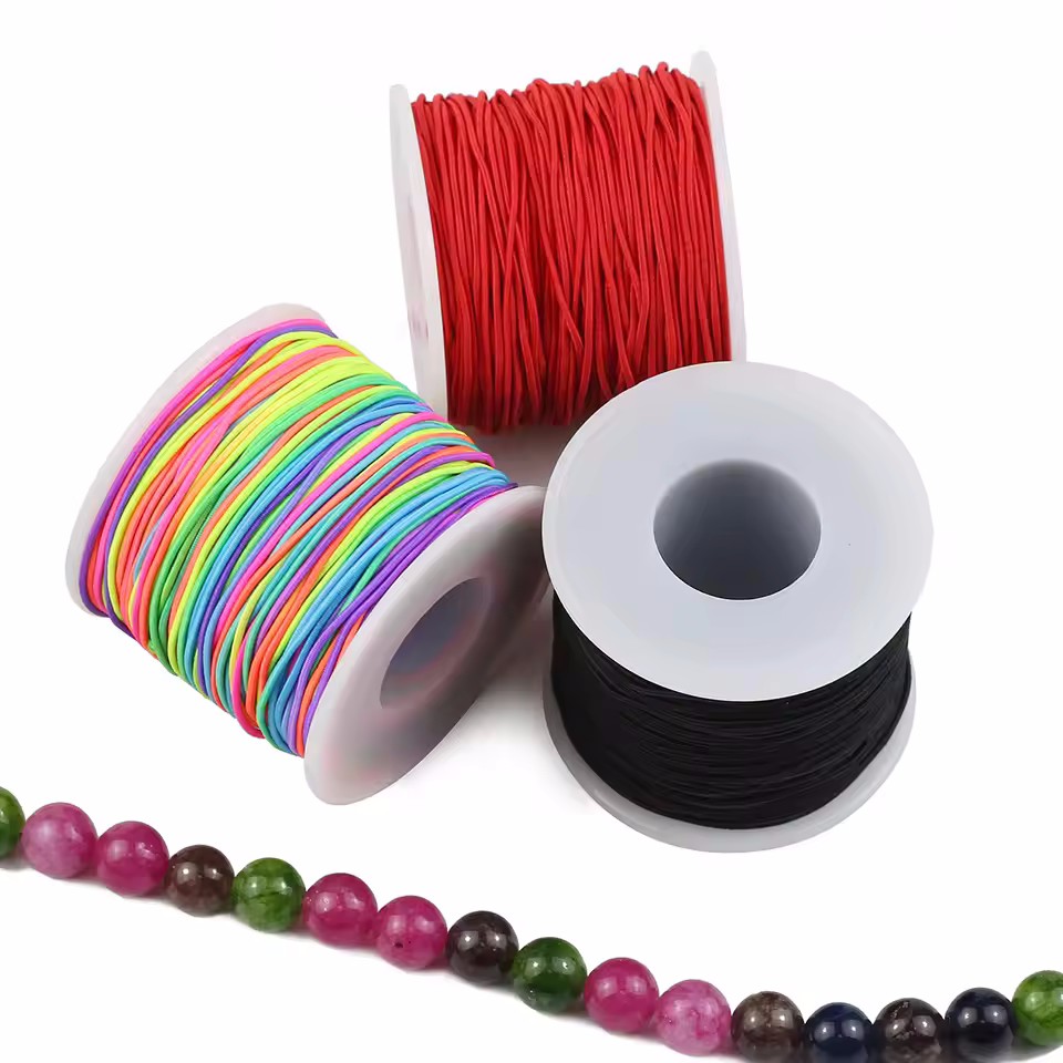 Rainbow Elastic Beading Cord,  - مراجعة Paracord Bracelet وسعره