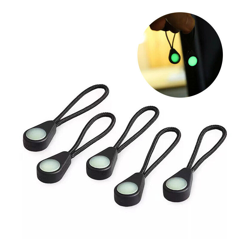 20/10pcs Luminous Zipper Pulle - مراجعة Outdoor Camping Show وسعره