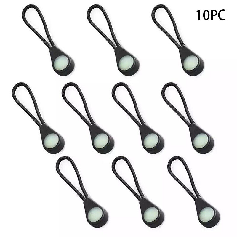 20/10pcs Luminous Zipper Pulle - مراجعة Outdoor Camping Show وسعره