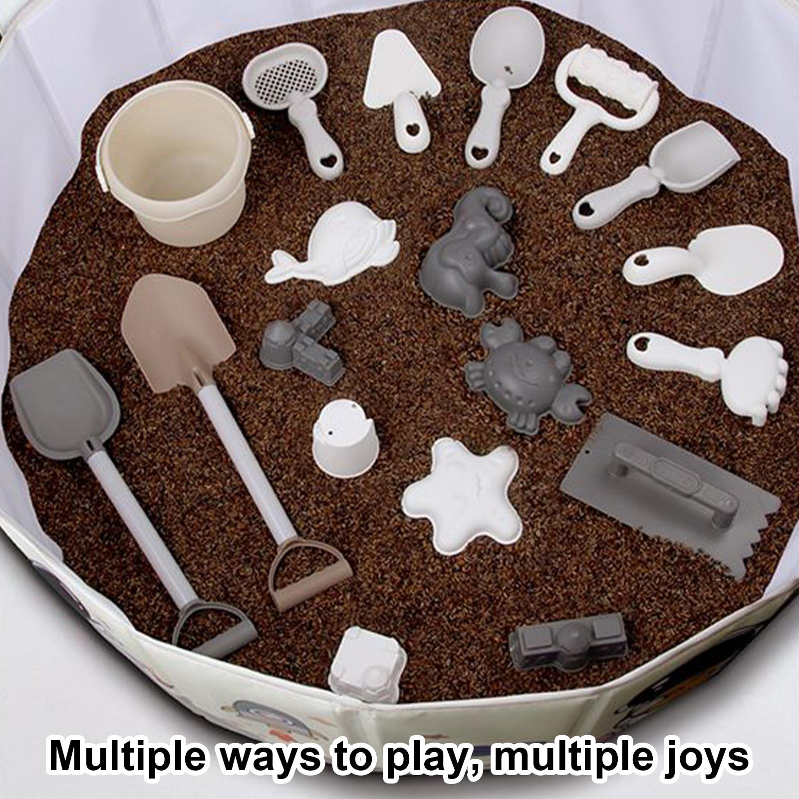 Beach Sand Toys Sand Bucket An - مراجعة Outdoor Camping Kids Activities وسعره