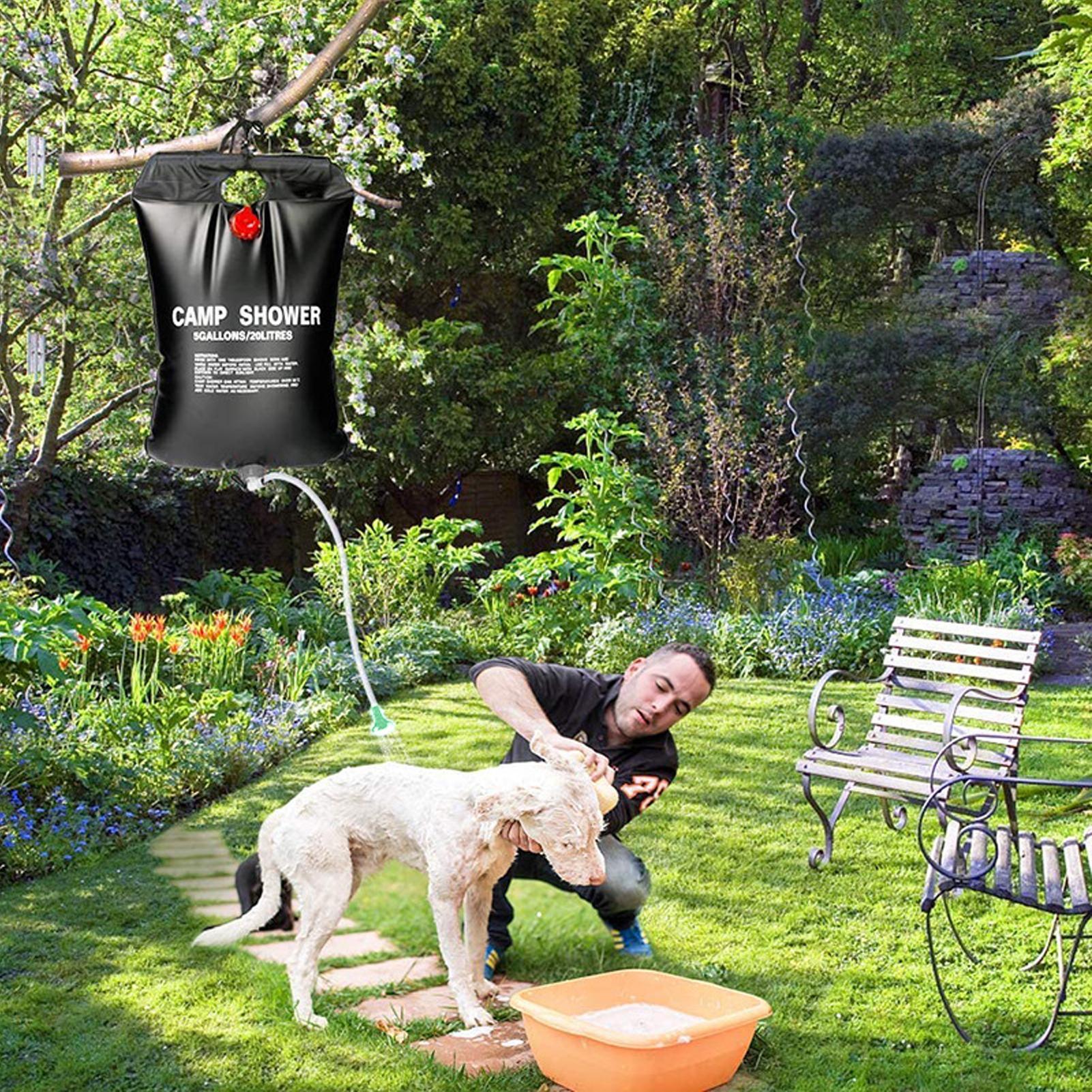 Outdoor Shower Bag Camping Wat - مراجعة Outdoor Camping Hot Water Shower وسعره