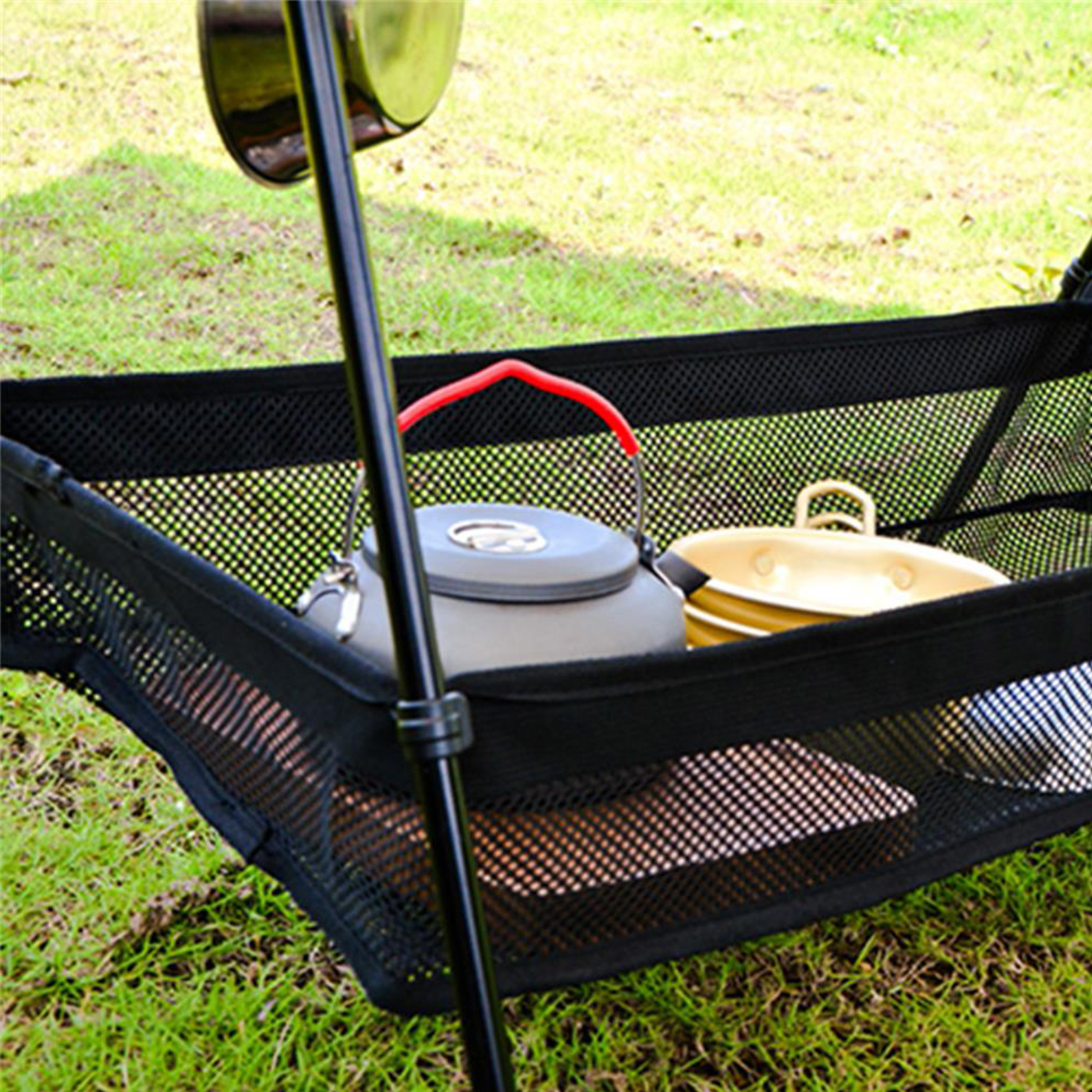 Picnic Under Table Storage Bag - مراجعة Outdoor Camping Table With Storage وسعره