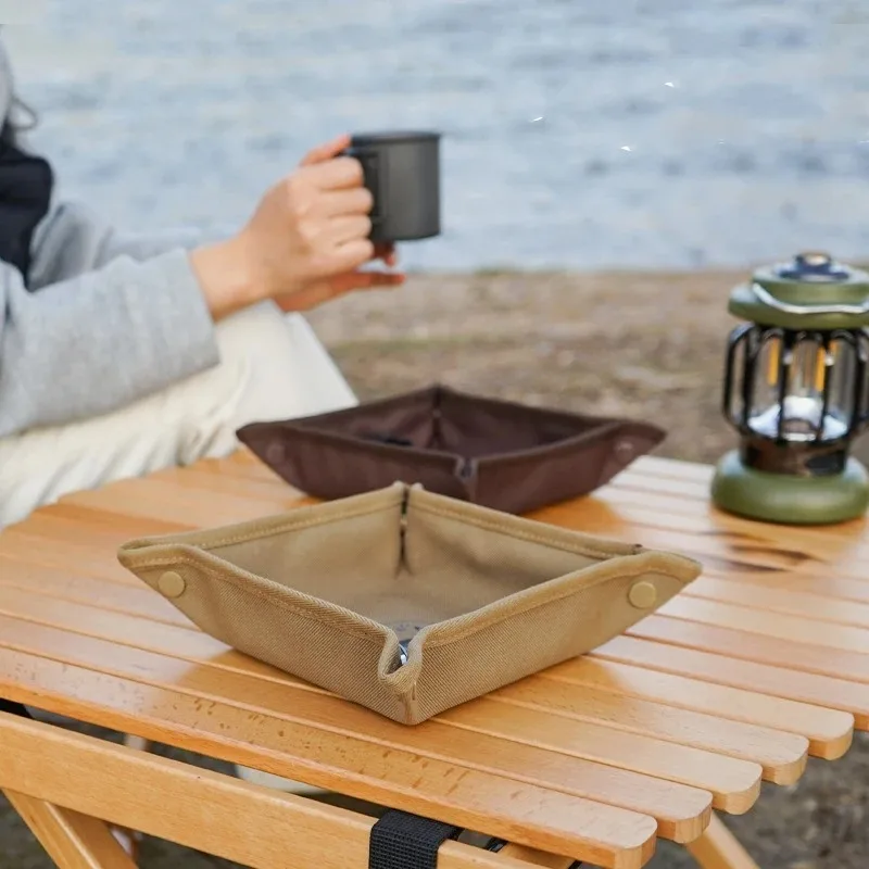 Camping Storage Tray Home Trav - مراجعة Outdoor Camping Table With Storage وسعره