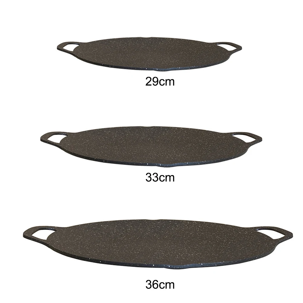 Round Baking Dishes Pans Non-s - مراجعة Outdoor Camping Griddle وسعره