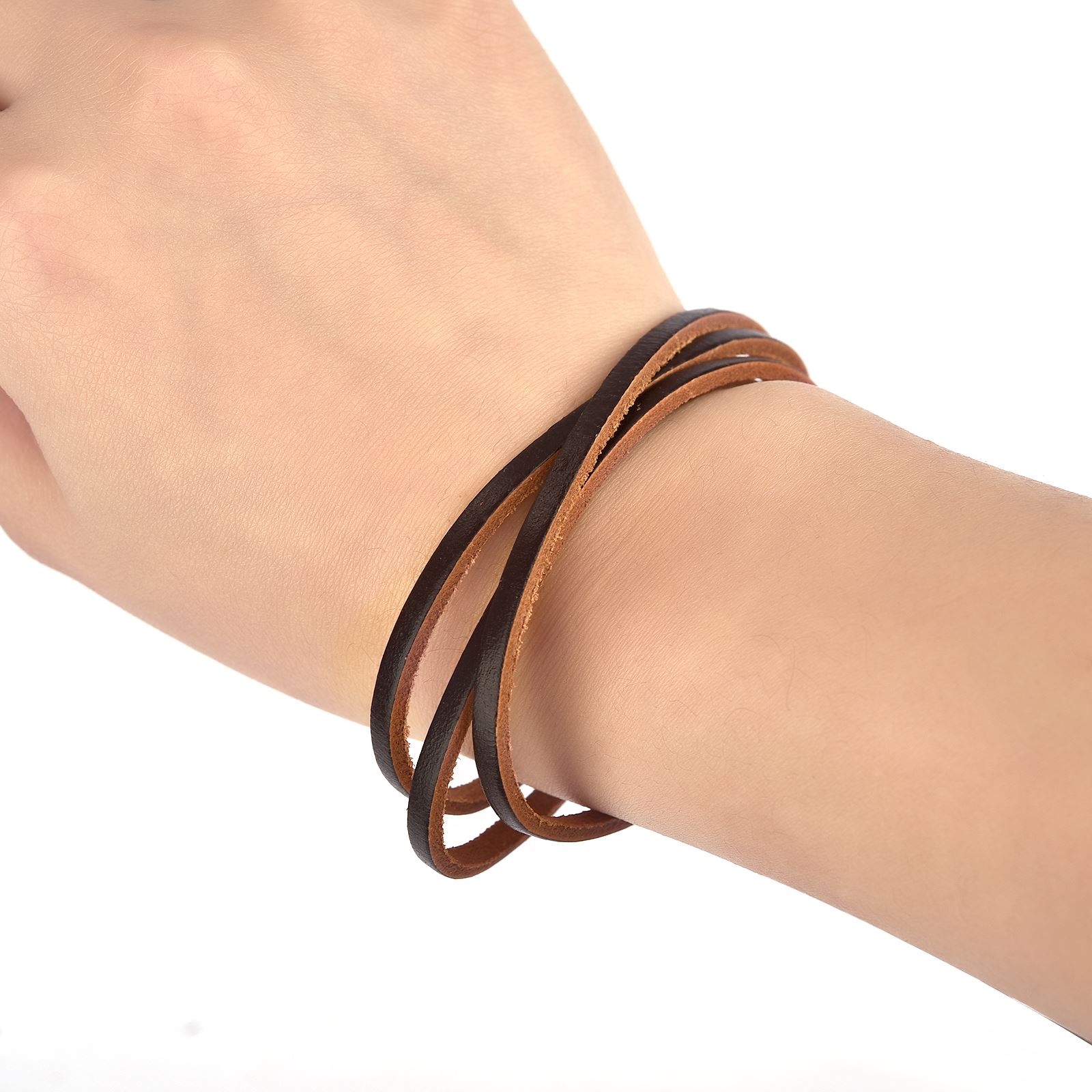 2 Meters Retro Genuine Leather - مراجعة Paracord Bracelet وسعره
