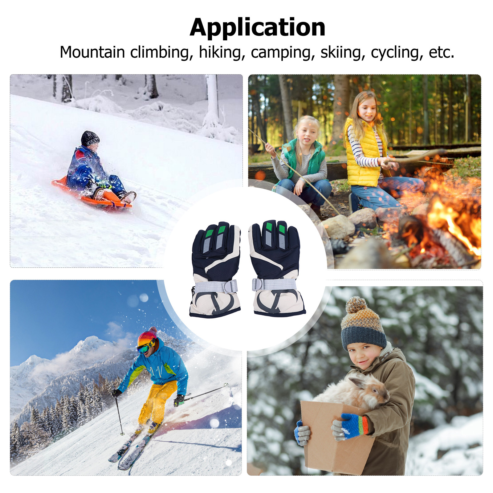1Pair Cycling Gloves Durable L - مراجعة Outdoor Camping Kids Activities وسعره