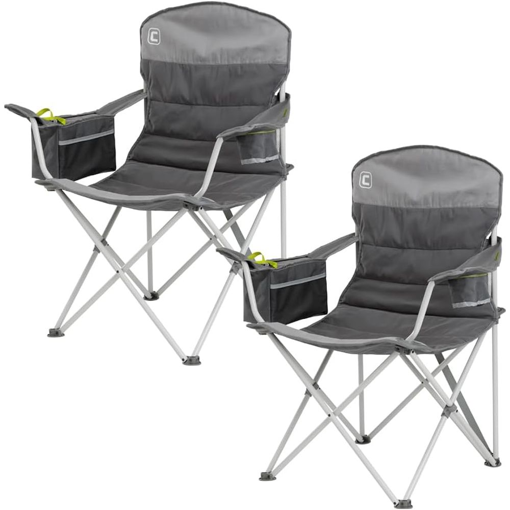 Portable Quad Chair with Coole - مراجعة Camping Quad وسعره
