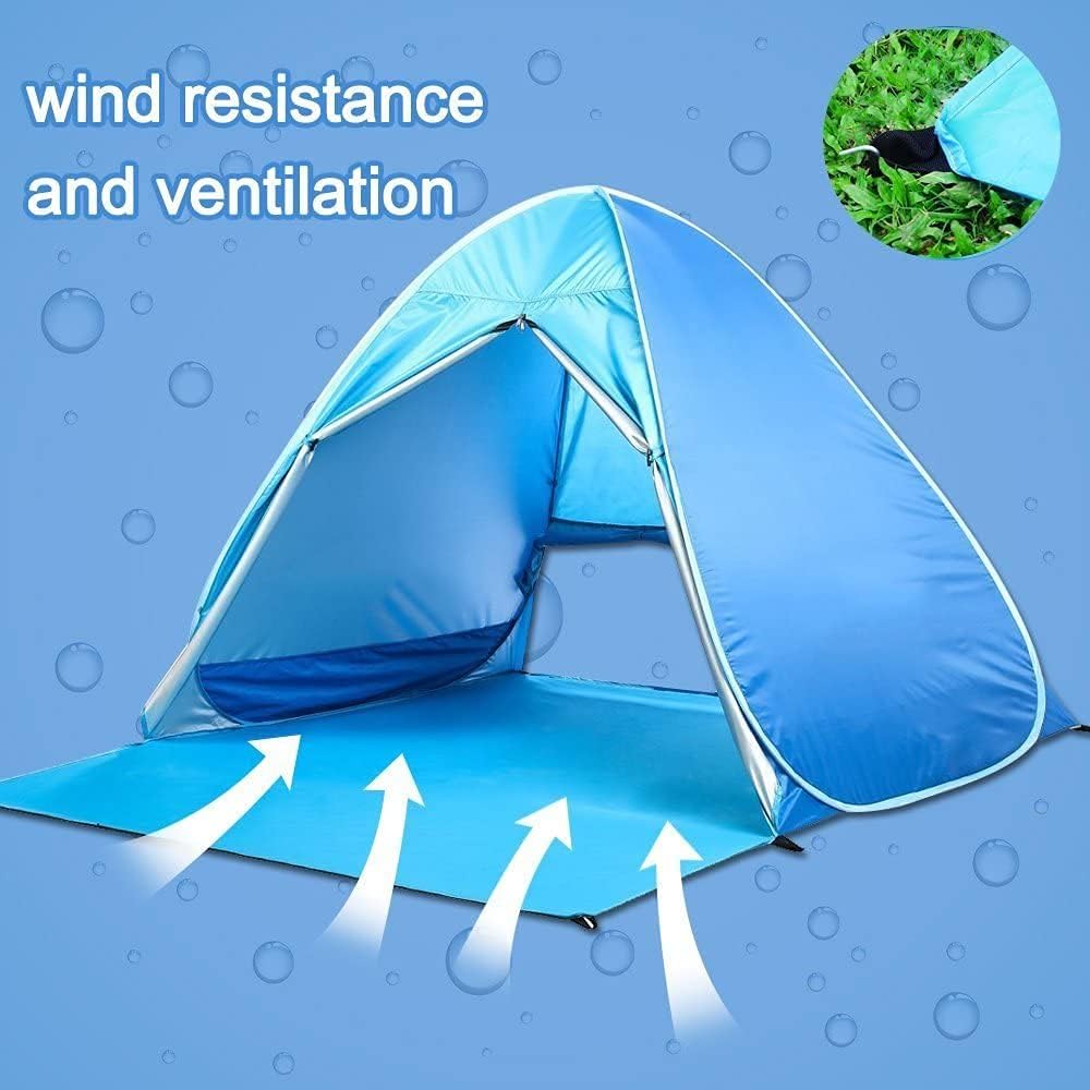 Pop Up Beach Tent Shade Sun Sh - مراجعة Outdoor Camping Kids Activities وسعره