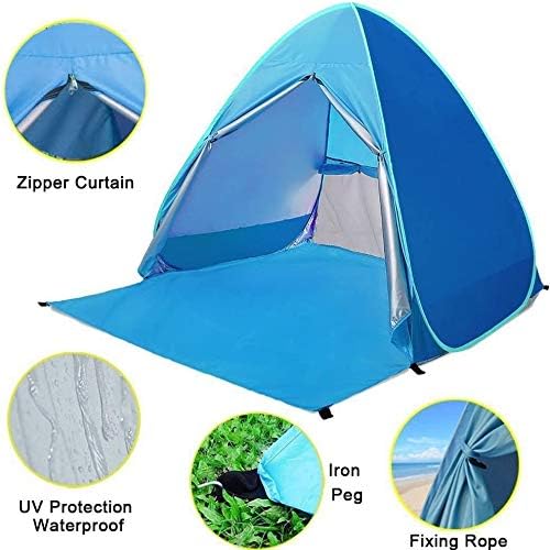 Pop Up Beach Tent Shade Sun Sh - مراجعة Outdoor Camping Kids Activities وسعره