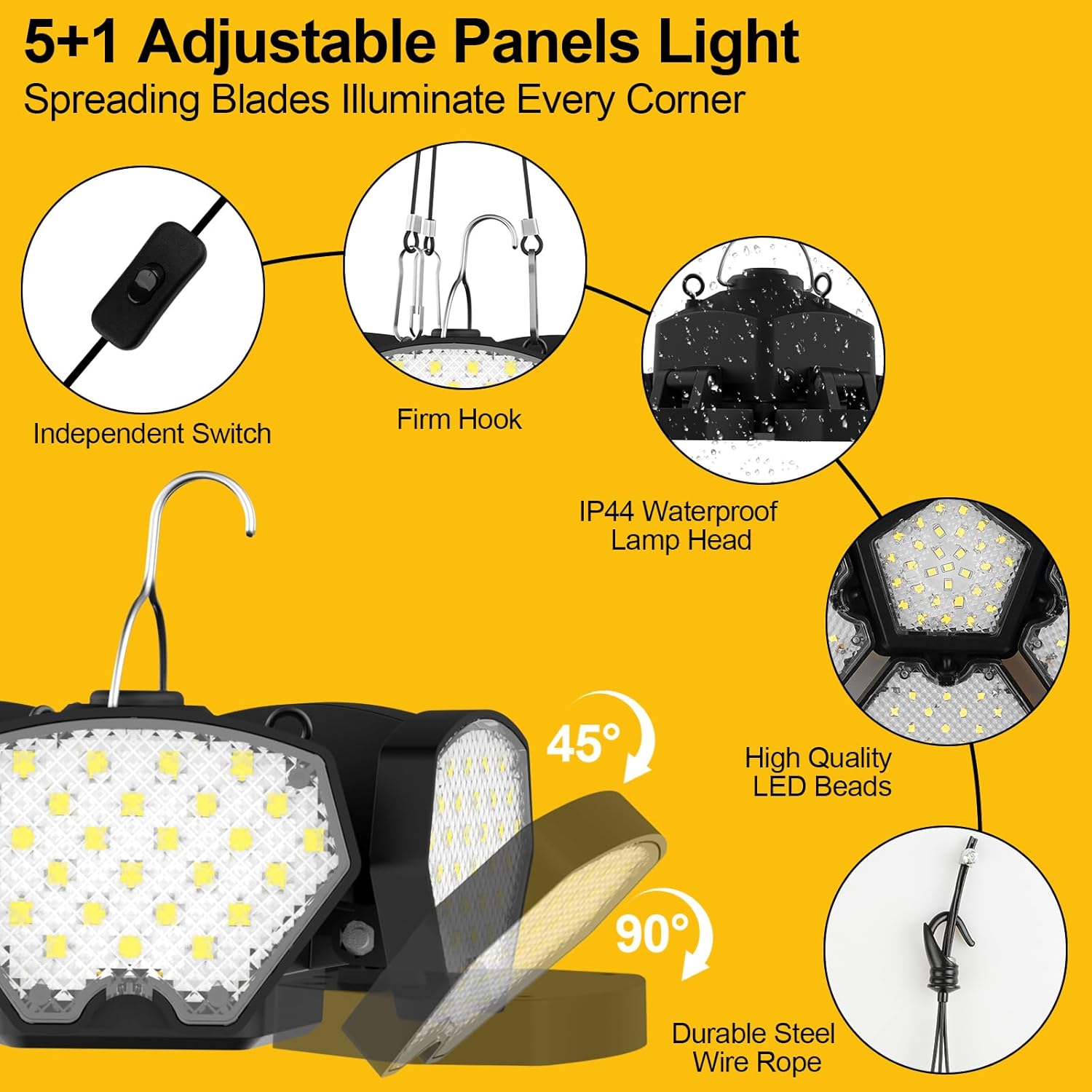 Battery Operated Shed Light Ou - مراجعة Outdoor Camping Jobs وسعره