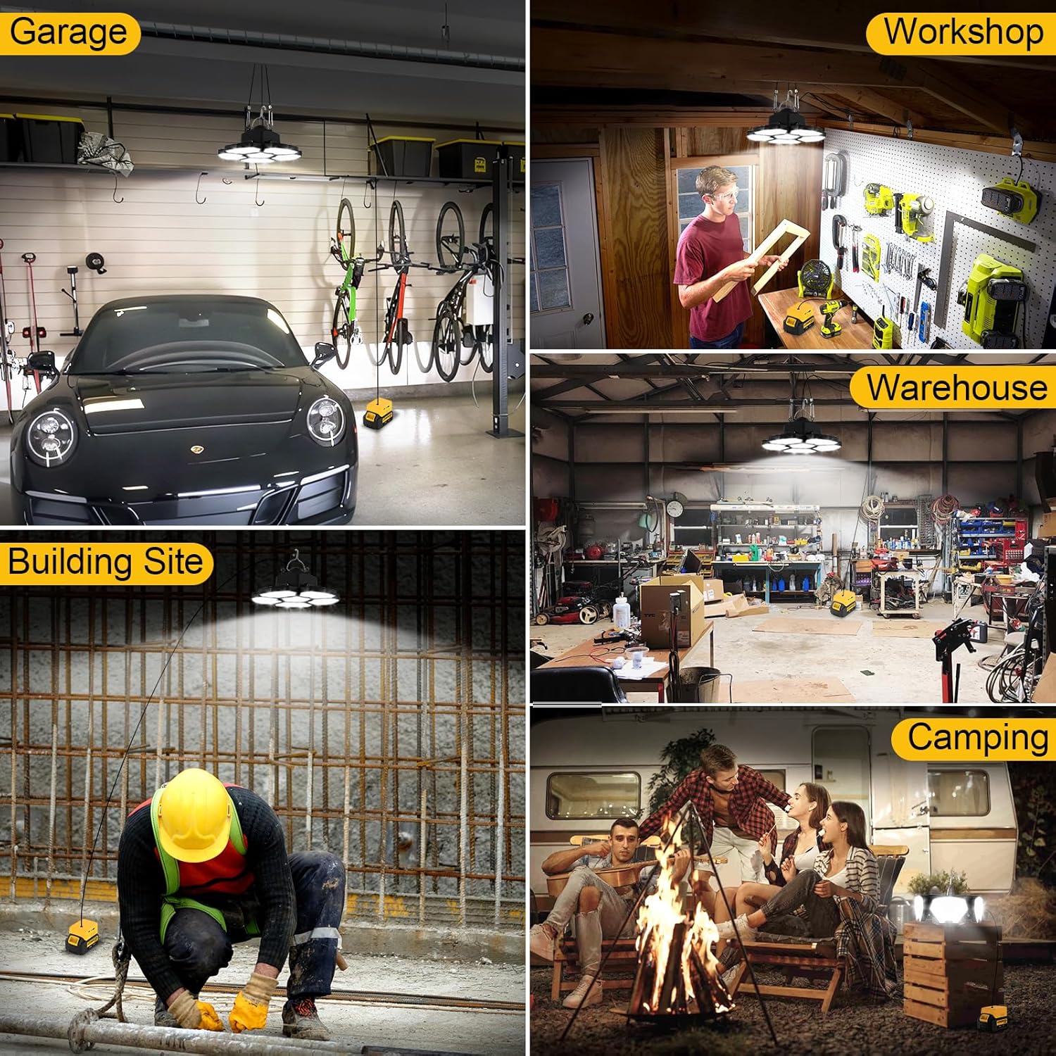 Battery Operated Shed Light Ou - مراجعة Outdoor Camping Jobs وسعره