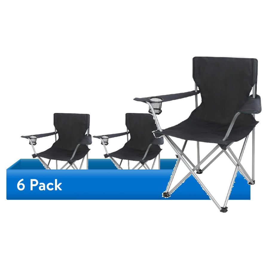 6-Pack Quad Folding Camp Chair - مراجعة Camping Quad وسعره