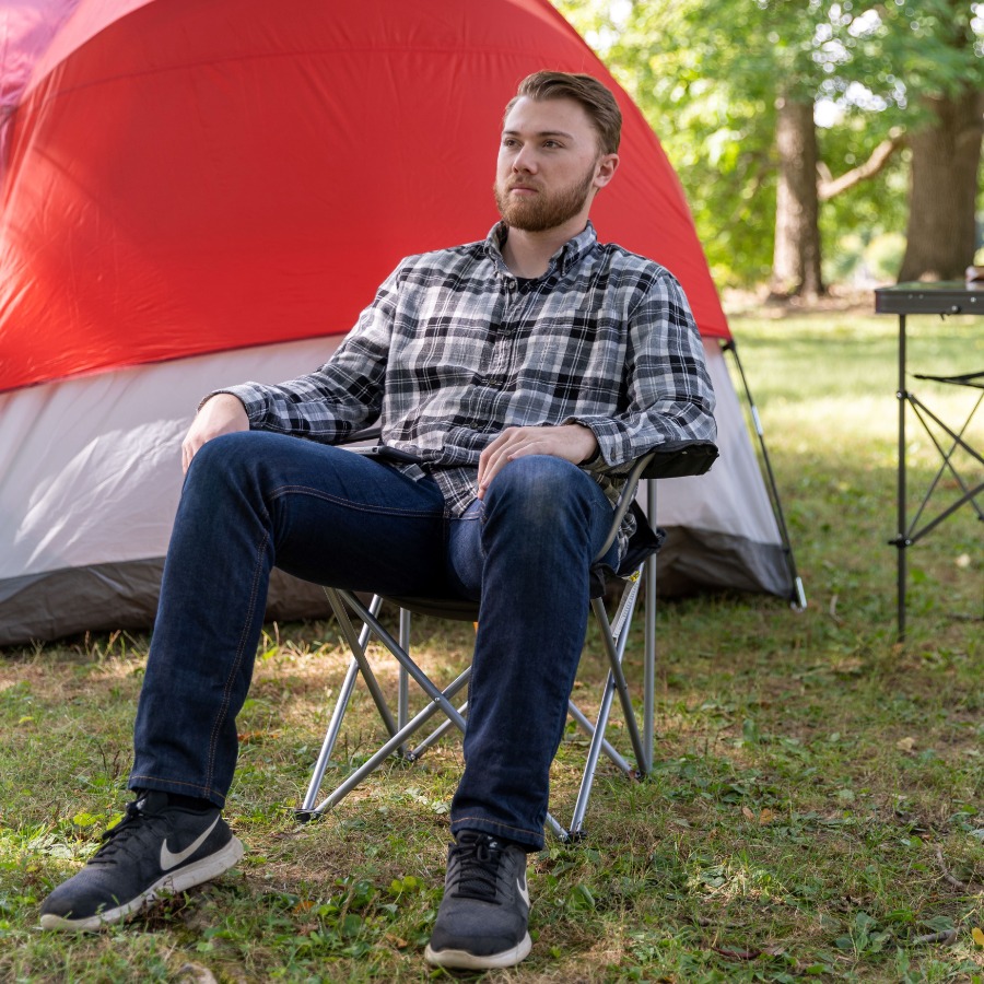 6-Pack Quad Folding Camp Chair - مراجعة Camping Quad وسعره