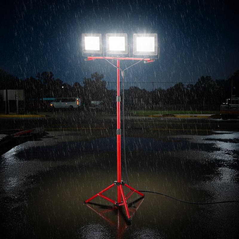 LED Work Light with Stand, 150 - مراجعة Outdoor Camping Jobs وسعره