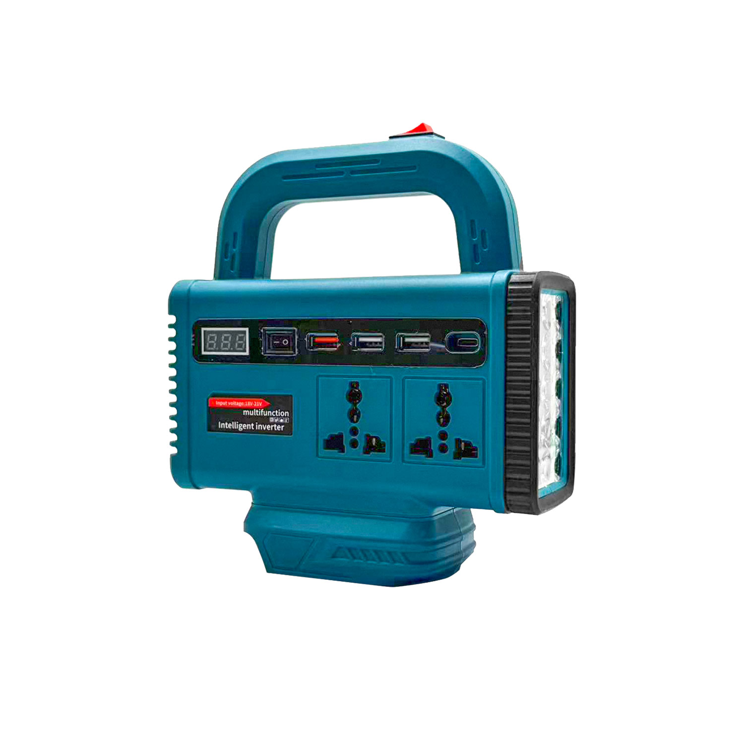 Portable LED Lamp DC18V To AC2 - مراجعة Outdoor Camping Jobs وسعره