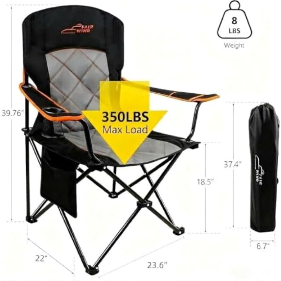 Oversized Fully Padded Camping - مراجعة Camping Quad وسعره