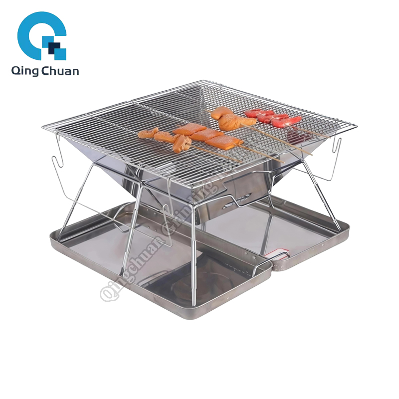 Camping Grill Charcoal Stove F - مراجعة Cooking Outdoor Camping وسعره