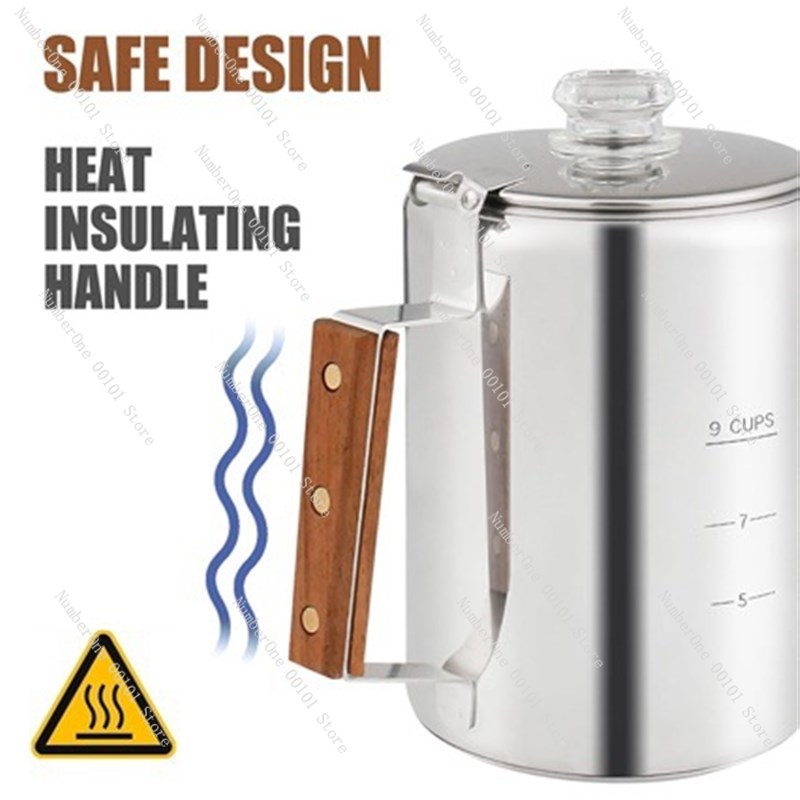 Coffee Percolators Stovetop fo - مراجعة Camp Percolator Coffee وسعره