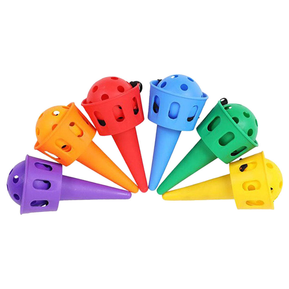 6Pcs Toss and Catch Balls Set  - مراجعة Outdoor Camping Kids Activities وسعره