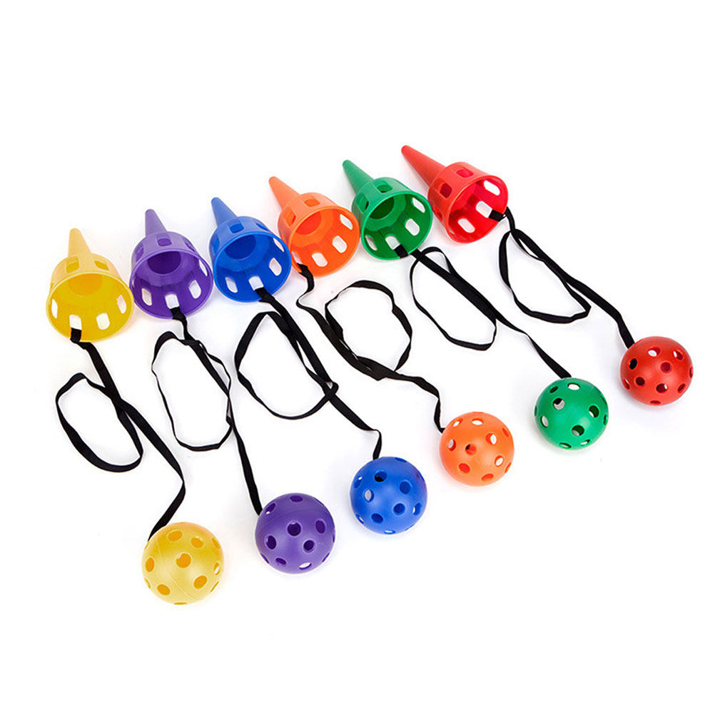 6Pcs Toss and Catch Balls Set  - مراجعة Outdoor Camping Kids Activities وسعره