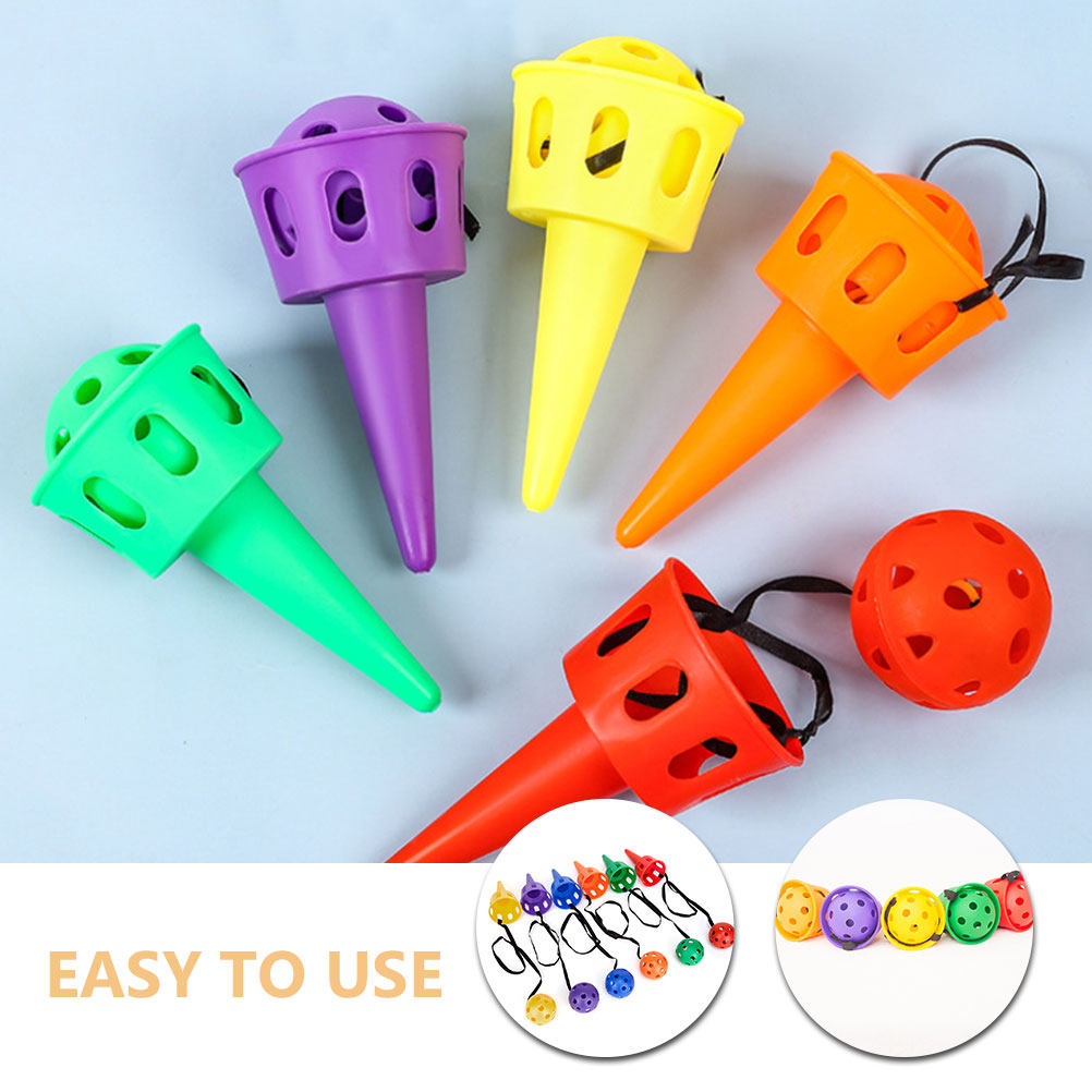 6Pcs Toss and Catch Balls Set  - مراجعة Outdoor Camping Kids Activities وسعره