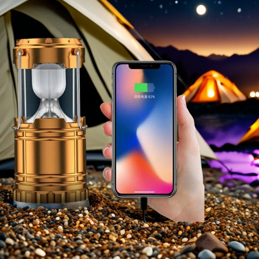 LED Camping Light Solar Horse  - مراجعة Outdoor Camping Jobs وسعره