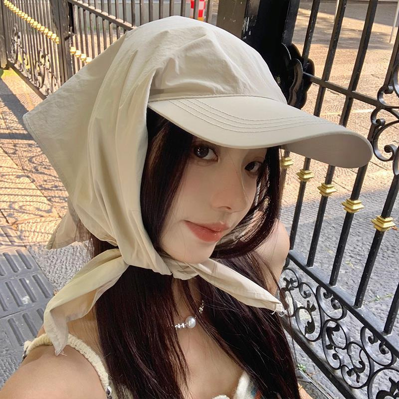 Quick-drying headscarf strap c - مراجعة Camping Outdoor Quick Drying Sun Neck Protection Cap Hat وسعره