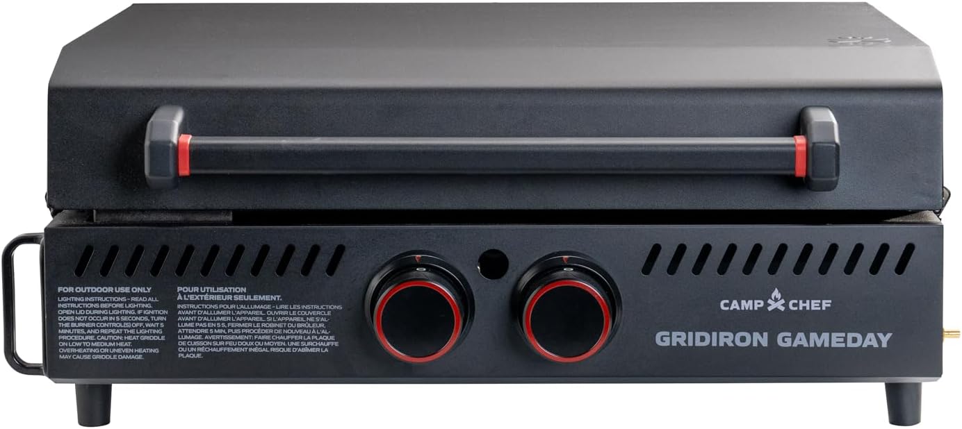 24-Inch Portable Propane Flat  - مراجعة Outdoor Camping Griddle وسعره