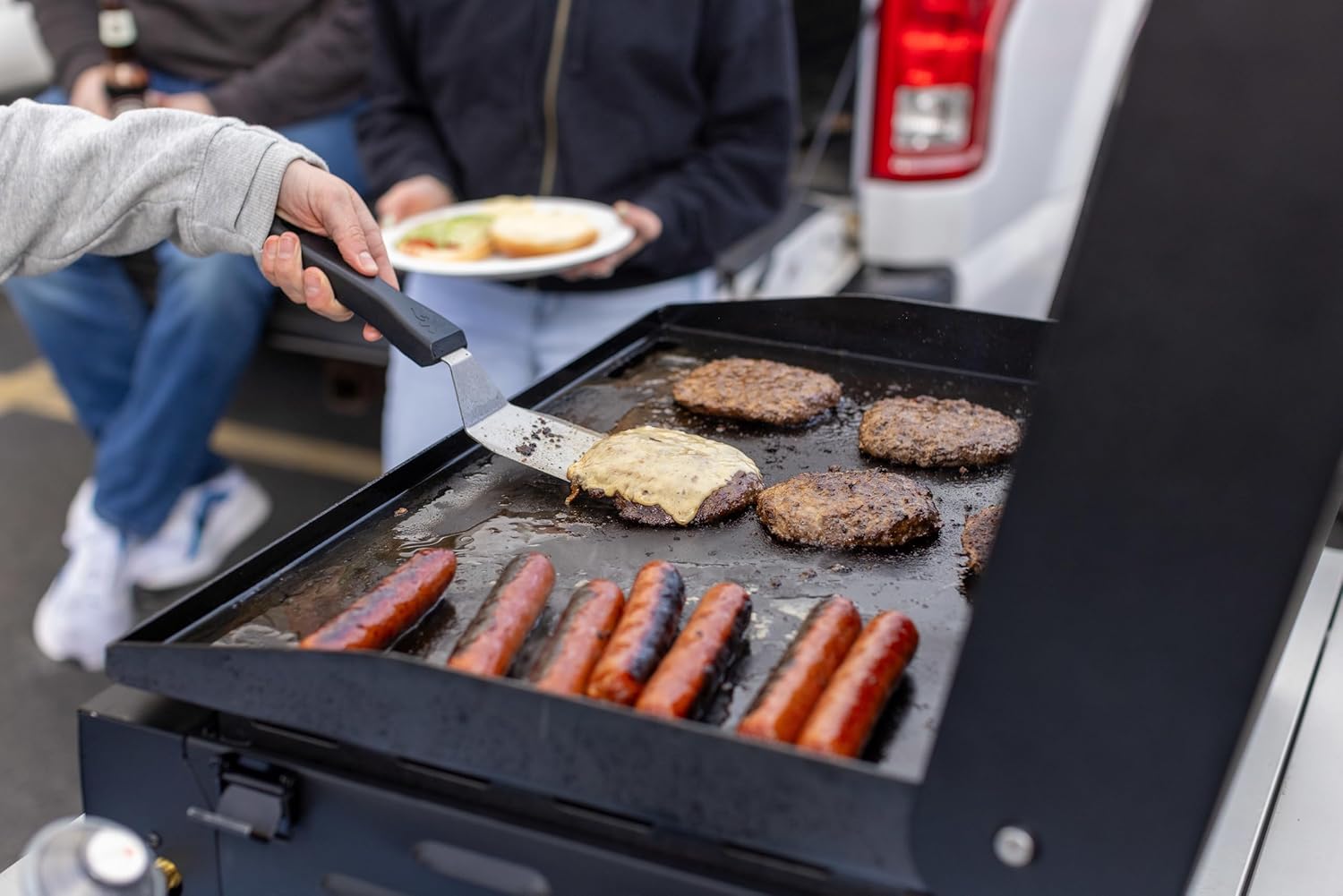 24-Inch Portable Propane Flat  - مراجعة Outdoor Camping Griddle وسعره
