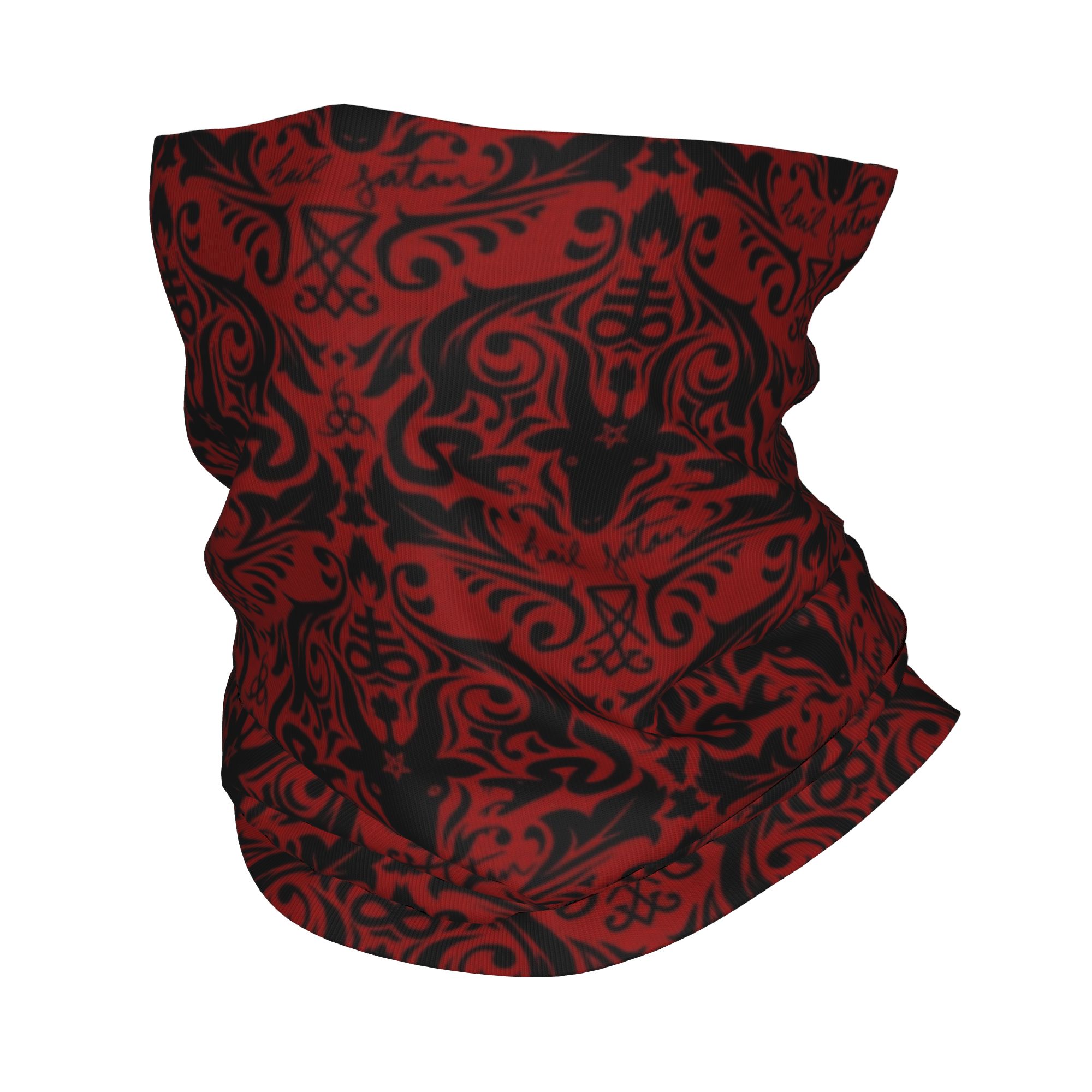 Baphomet Damask Hail Satan Bla - مراجعة Trekking Gaiters وسعره