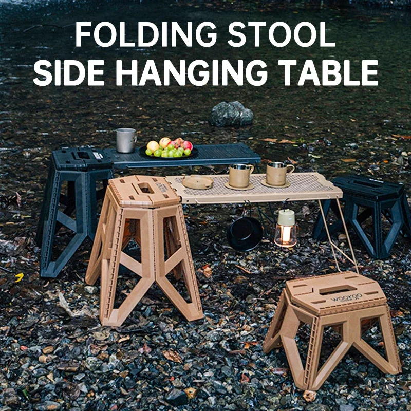 Outdoor Multifunctional Foldin - مراجعة Outdoor Camping Table With Storage وسعره