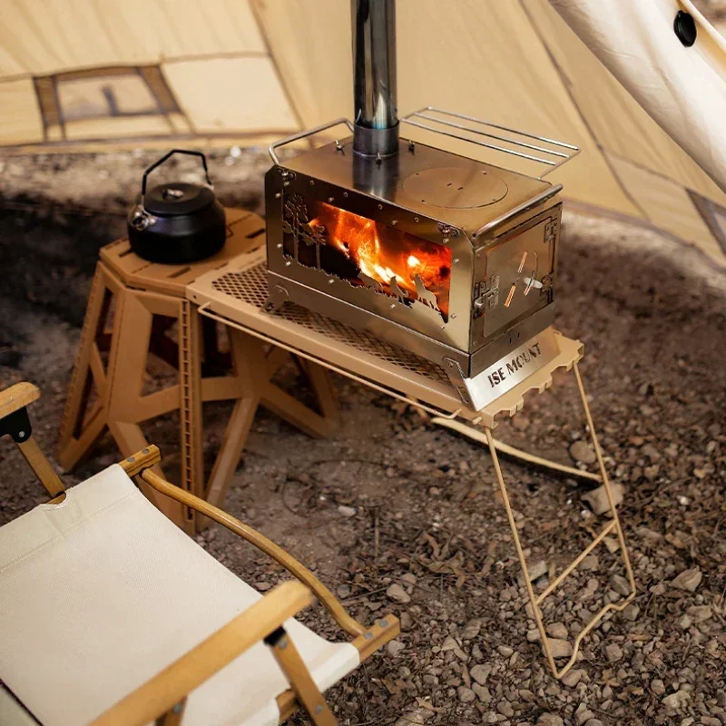 Outdoor Multifunctional Foldin - مراجعة Outdoor Camping Table With Storage وسعره