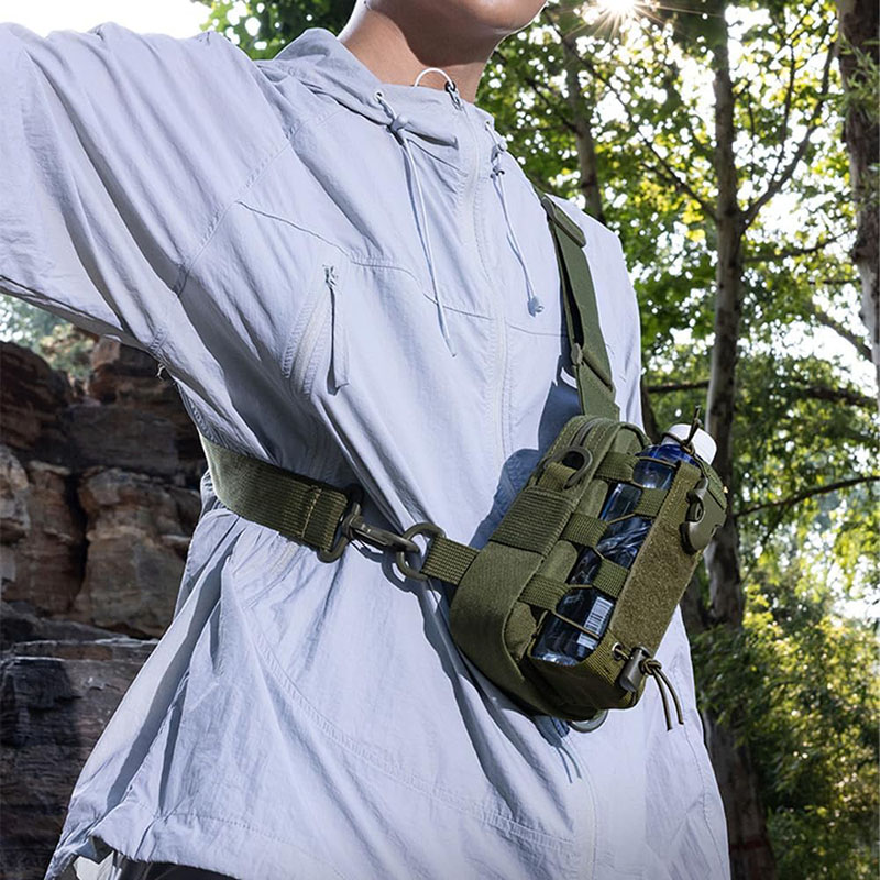 Outdoor Water Bottle Waist Bag - مراجعة Camping Quad وسعره