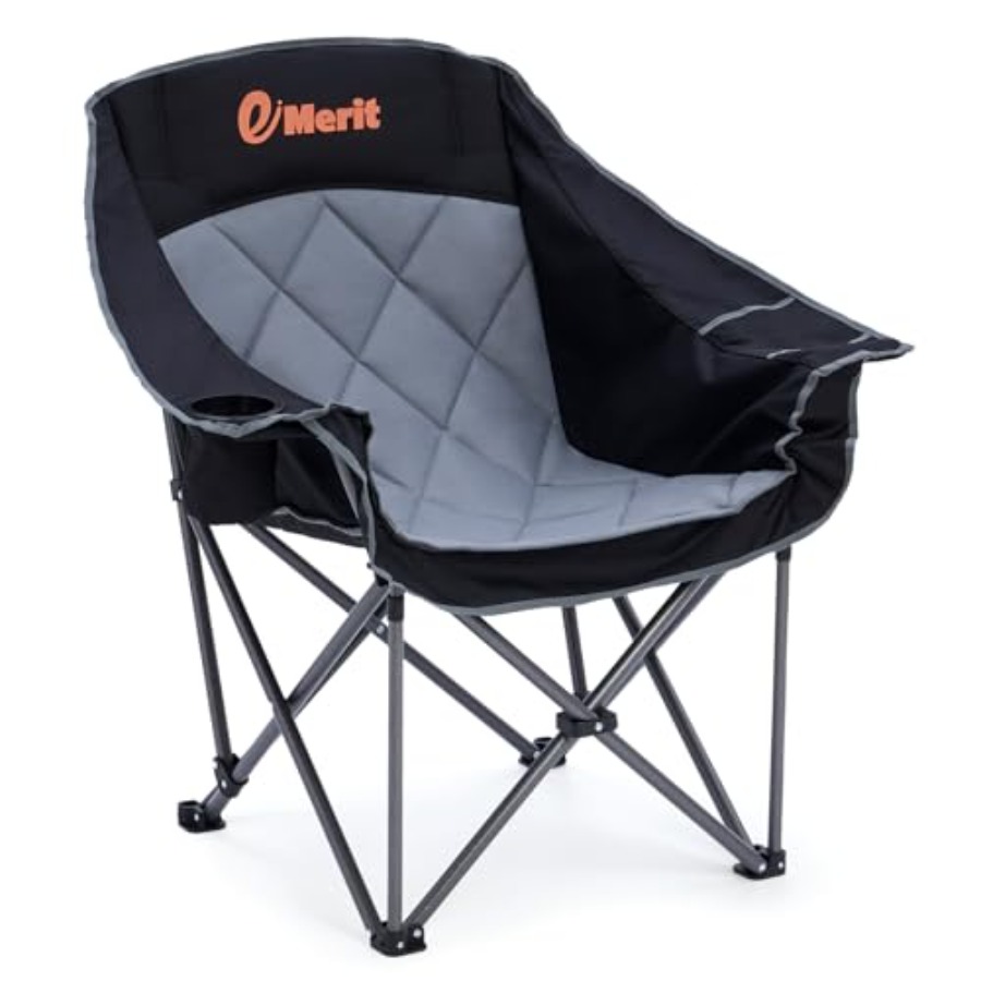 Oversized Padded Camping Chair - مراجعة Camping Quad وسعره