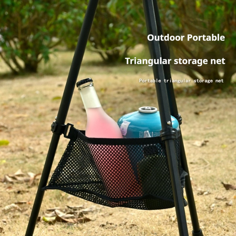 Portable Triangular Under Tabl - مراجعة Outdoor Camping Table With Storage وسعره