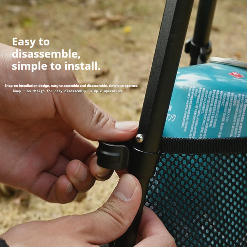 Portable Triangular Under Tabl - مراجعة Outdoor Camping Table With Storage وسعره