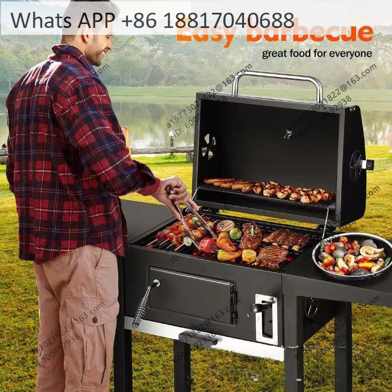 Outdoor Camping BBQ Grill Port - مراجعة Cooking Outdoor Camping وسعره