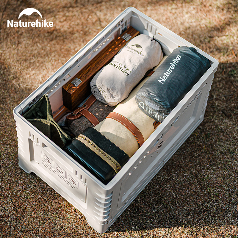 Naturehike Camping Box 60L Lar - مراجعة Outdoor Camping Table With Storage وسعره