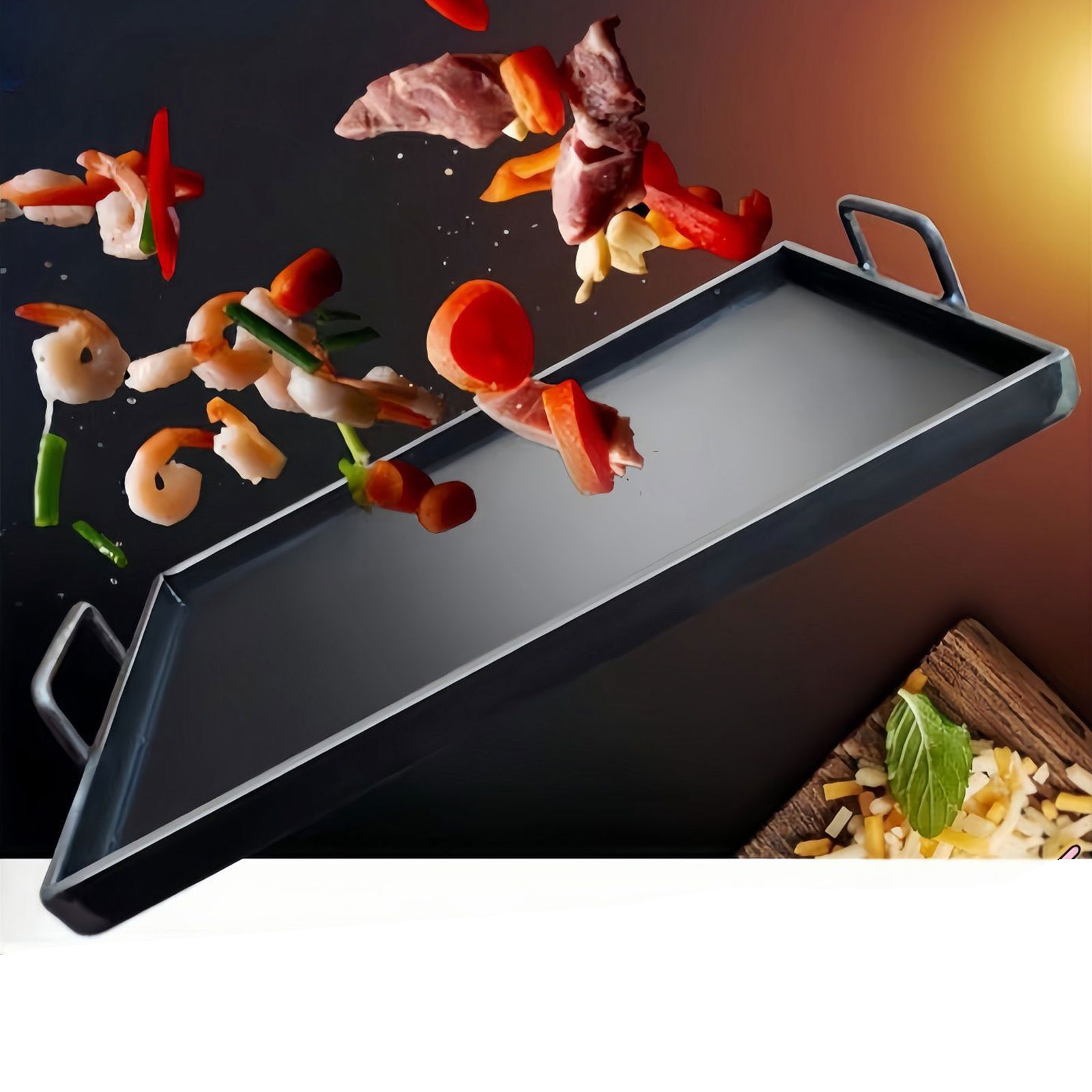 Portable Camping Griddle Plate - مراجعة Outdoor Camping Griddle وسعره