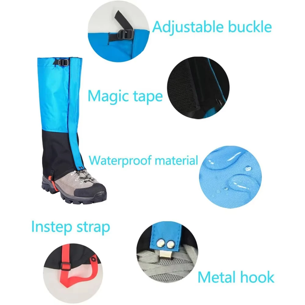 Waterproof Snow Leg Gaiters Hi - مراجعة Trekking Gaiters وسعره