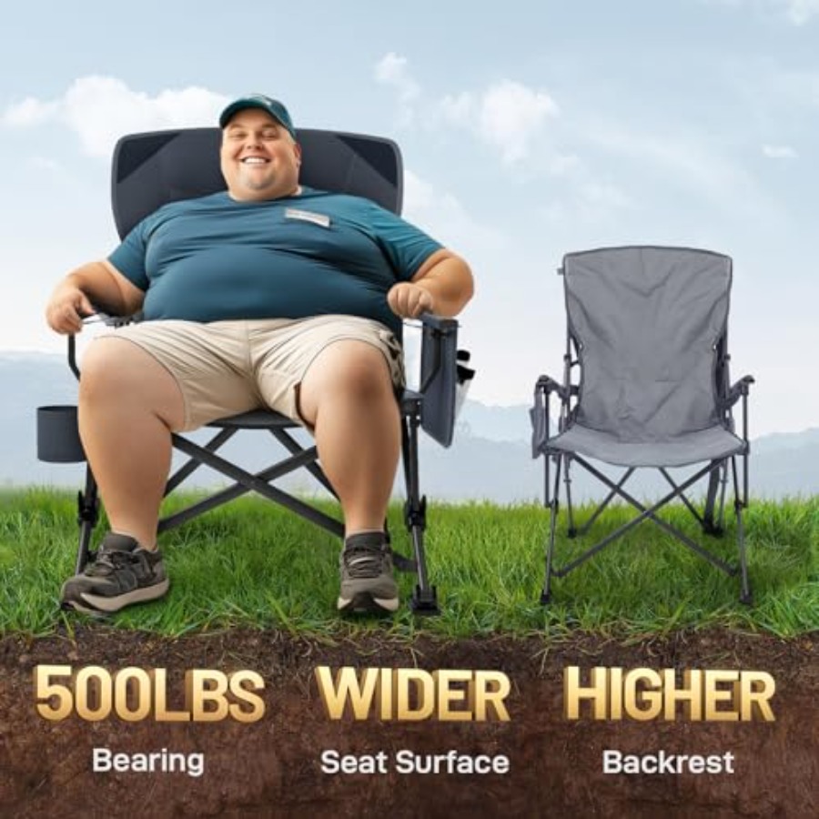 Oversized Folding Camping Chai - مراجعة Camping Quad وسعره