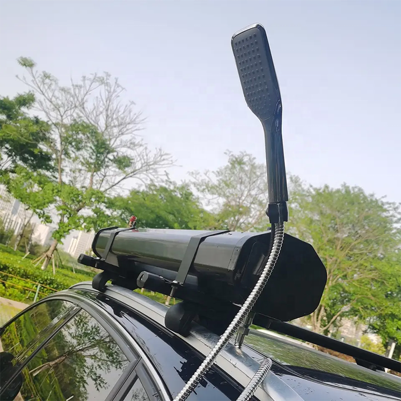 Car Roof Water Tank 20L for Of - مراجعة Outdoor Camping Hot Water Shower وسعره
