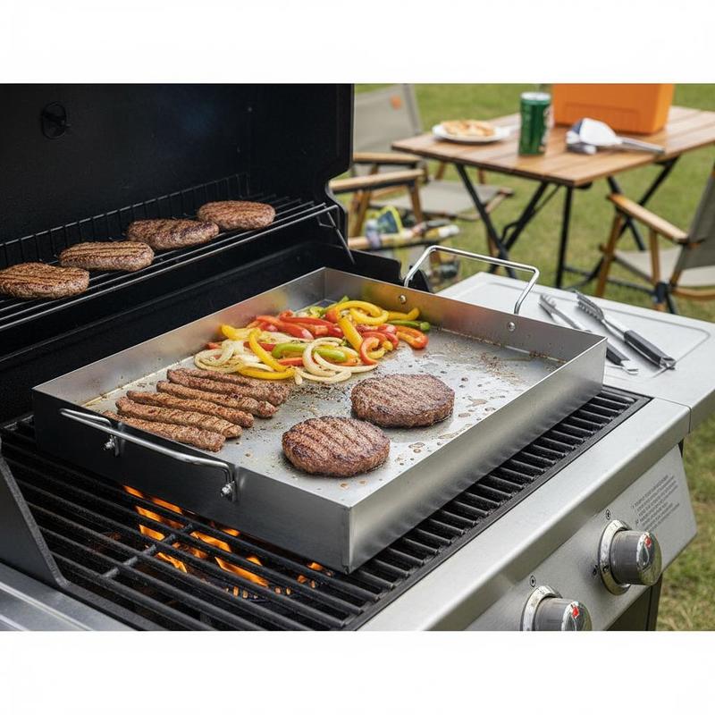 Free Shipping-Rectangular Flat - مراجعة Cooking Outdoor Camping وسعره